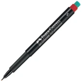 Faber Castell Permanent Asetat Cd Kalemi S Kırmızı 10 Adet - 1