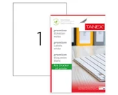 Tanex A4  Tw-2000  Lazer Etiket, Standart Ölçü 210×297 Mm - 1