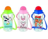 Gıpta 500 Cc Fun Tritan Desenli Pipetli Matara - 1