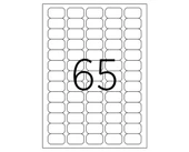 Tanex Tw-2065 A4 Lazer Etiket, Standart Ölçü 38.1×21.2 Mm - 2