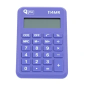 Pin Cep Tipi Hesap Makinesi Mor Renk - 1