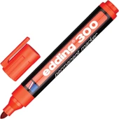 Edding 300 Kırmızı Permanent Marker Kalem Yuvarlak Uç 1 Adet - 1