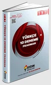 Aydın Yayınları   Tyt Türkçe 10 Deneme - 1