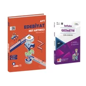 Edu Yayınları Ayt Edebiyat Net Artırıcı & Doğan Akademi Kafadar Geometri Soru Ban. - 1