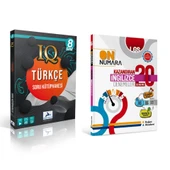 Paraf Yayınları Iq 8.sınıf Türkçe  &  Kazandıran 20  İngilice Deneme - 1