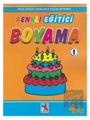 Renkli Eğitici Boyama 4+Yaş Nurdan Yayın - 1