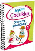 Aydın Çocuklar Görsel Ve İşitsel Dikkat 1 Anaokulu 5 Yaş Aydın Yayınları - 1
