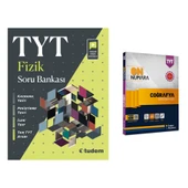 Tudem Yayınları Tyt Fizik Soru Bankası & Tyt On Numara Coğrafya Soru Bankası - 1