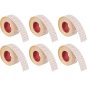 Tanex Fiyat Etiketi 6'lı Beyaz - 1