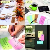 Boş Kelime Kartları 5x8 cm - 50 Adet Oval Kenarlı | Tabu & Not Kartları - Kraft - 3