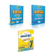 Paraf Yayınları 7.sınıf Kontak Sosyal Bil. Fen Bil. Denemeleri &  7.sınıf Türkçe Soru Kitabı - 1