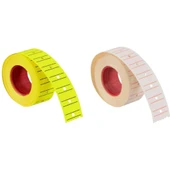 Tanex 6'lı Fiyat Etiketi Sarı Ve Beyaz - 1