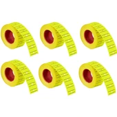 Tanex Fiyat Etiketi 6'lı Sarı - 1