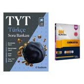 Tudem Yayınları Tyt Türkçe Soru Bankası & Tyt On Numara Coğrafya Soru Bankası - 1