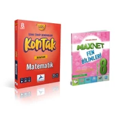 Paraf Yayınları 8.sınıf Kontak Matematik Deneme & 8.sınıf Fen Bil. Soru Kitabı - 1