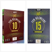 IQ Yayınları TYT Fen Bilimleri 15 Deneme & AYT Fen Bilimleri 10 Deneme - 1