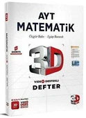 3D Yayınları AYT Matematik Video Destekli Defter - 1