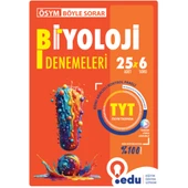 Edu Yayınları ÖSYM Böyle Sorar TYT Biyoloji Denemeleri - 1
