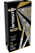 Bic İntensity Pr. Markör Metalik Altın 12 Li PAKET - 1