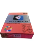 Alex Schoeller 650 A4 Fotokopi Kağıdı 500 Lü Kırmızı - 1