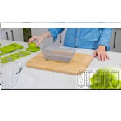 5 Başlıklı Hazneli Kaymaz Rende Jülyen Kesici Patates  Havuç Rendesi thumbnail 16