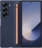 Samsung Galaxy Z Fold6 Spen'li Kalemli Kılıf, Lacivert - 1