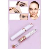 Kalem Tipi Taşınabilir İnce Uçlu Yüz Için Tüy Alıcı Kaş Bıyık Epilasyon Aleti (Pil Dahildir) - 5