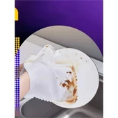 CEYLAN ADAM  TüysüzTemizlik Eldiveni Islak ve Kuru Temizlik Eldiveni Bambu Lifi thumbnail 7
