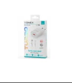 Tonex 18W 3.6A Micro Turbo Hızlı Şarj Seti M18W - 20adet - 1