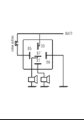 Inwells İki Adet Mini Role 12v. 5 Uçlu. 40 A. Far. Korna. Fan. Lpg Röle - 2