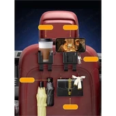 CEYLAN ADAM  Araç Koltuk Arkası Organizer Bardak Telefon Tutucu - 5