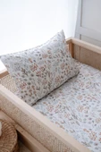 NOU Minimal Çiçekli Organik Montessori Nevresim Seti (100x200) - Woodland Floral - 2