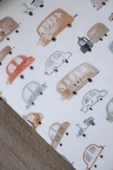 NOU Arabalar  Organik Çarşaflı Bebek Nevresim Seti (100X150 - 35x45 - 60x120) - Cars - 6