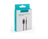 Tonex Ax-02 Lightning To Aux Ses 3.5mm Audio Kablosu -  Siyah - 2