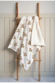 NOU Pofuduk Ayılı  Welsoft Battaniye (80x120) - Fluffy Bear - 1