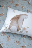 NOU Tavşanlı  Bebek Lastikli Çarşaf Seti (70X130+15) - Rabbit Garden - 3
