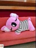 65 cm Yatık Pembe Uykucu Koala Peluş Oyuncak – Yumuşak ve Sevimli Uyku Arkadaşı thumbnail 1