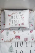 NOU Holly Jolly Yeni Yıl Bebek Boy Nevresim Takımı (100x150) - 4
