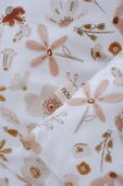 NOU Çiçek Bahçesi Organik Bebek Nevresim Takımı (100X150) - Floral Joys - 5