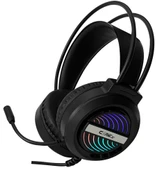Claw's Fusion 7.1 Surround 50MM Sürücülü USB Rgb Ergonomik Gaming Oyuncu Kulaklığı - Siyah - 1