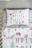 NOU Holly Jolly Yeni Yıl Tek Kişilik Nevresim Takımı (160x220) - 1