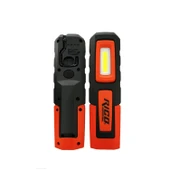 Mıknatıslı Şarjlı Ledli El Feneri 600 Lümen Lambası Spor Kamp Fener SOS & UV Mavi Işık Oto Tamir thumbnail 5