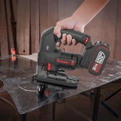 Kress KUE26.9 20Volt Profesyonel Kömürsüz Devir Ayarlı Şarjlı Dekupaj Testere (Akü Dahil Değildir) - 6