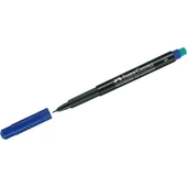 Faber Castell 10'lu S Multimark Permanent Mavi Asetat Kalemi - 1