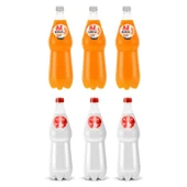 Uludağ Efsane Portakal ve Gazoz 1500 ml 6 lı Karma Paket thumbnail 1