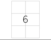 Tanex  A4 Lazer Etiket, ölçü 105×99 Mm Tw 2303 - 2