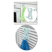 Mutfak Banyo Dolap Kapağına Takılan Meta Havlu Askılığı Aparatı - 8