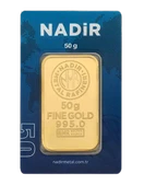 NadirGold 50 Gr Külçe Altın - 1