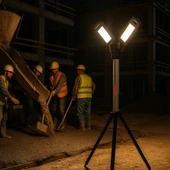 Kress KUF09.9 20Volt 2000/4500 Lümen Profesyonel Kule Tipi Teleskopik Katlanabilir LED Projektör (Akü Dahil Değildir) - 12