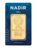 NadirGold 100 Gr Külçe Altın thumbnail 1